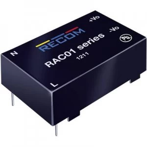 ACDC PSU print RECOM RAC01 05SC 5 Vdc 0.2 A 1 W