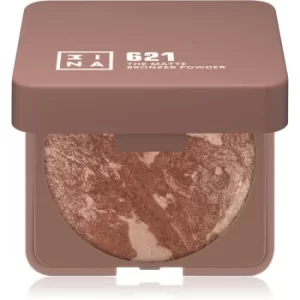 3INA The Bronzer Powder Compact Bronzing Powder Shade The Glow 621 7 g