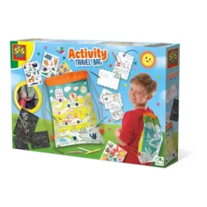 SES Creative Activity Travel Bag Colouring Set, Three Years and...