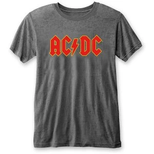 AC/DC - Logo Unisex X-Large T-Shirt - Grey