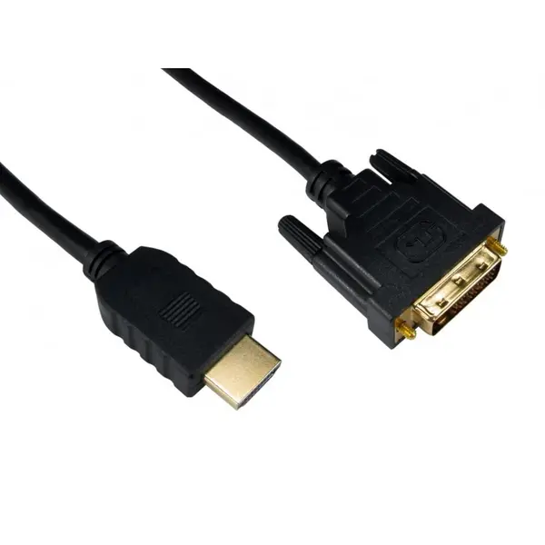 Cables Direct 3m HDMI to DVI-D Single Link Cable
