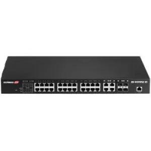 EDIMAX GS-5424PLC V2 Network switch 24 + 4 ports 10 / 100 / 1000 MBit/s PoE
