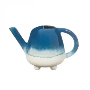 Sass & Belle Mojave Glaze Blue Watering Can