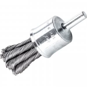 Lessmann Knot End Wire Brush 19mm 6mm Shank