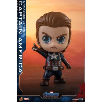 Hot Toys Cosbaby Marvel Avengers: Endgame [Size S] - Captain America (Unmasked Version)