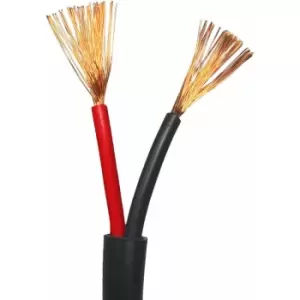 100m (330 ft) Outdoor Garden Speaker Wire Cable 1.5mm² Stranded ofc Copper Flex Reel 100V