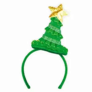 Christmas Tree Headband Fancy Dress