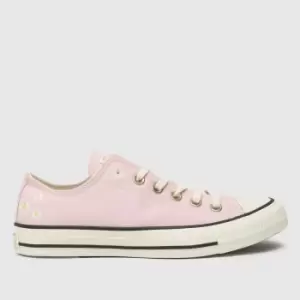 Converse All Star Ox Festival Florals In White & Pink