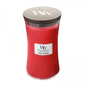 WoodWick Radish & Rhubarb Large Jar Candle 609.5g