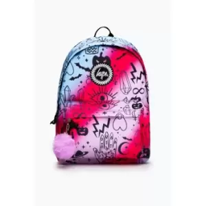Hype Doodle Mystic Backpack (One Size) (Purple/Black/Sky Blue)