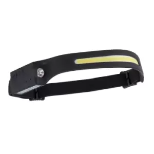 Draper 28236 COB LED Rechargeable 2-in-1 Head Torch with Wave Sensor 3W USB-C