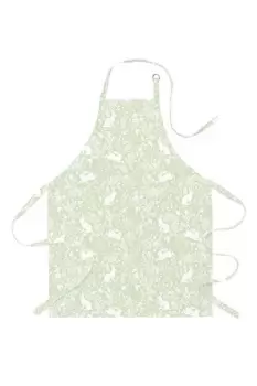 William Morris Forest Life Green Acrylic Apron