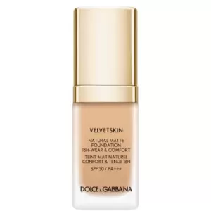 Dolce & Gabbana New Velvet Skin Foundation 30ml (Various Colours) - N330 Almond