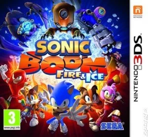 Sonic Boom Fire and Ice Nintendo 3DS Game