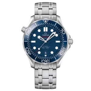 Omega Seamaster Diver Mens Stainless Steel Bracelet Watch