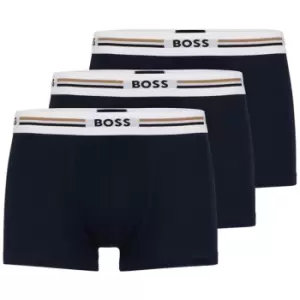 Boss 3 Pack Revive Boxer Shorts - Blue