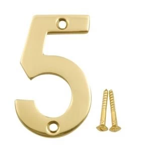 Brass House Number 5