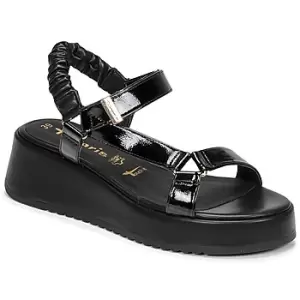 Tamaris FIONNA womens Sandals in Black,5,7.5