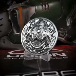 Doom Cacodemon 'Level Up' Medallion