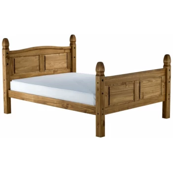 Birlea - Corona Waxed Mexican Pine Bed Frame High End 5ft Kingsize 150 cm