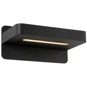 Lucide ATKIN - Bedside Lamp - LED - 1x6W 3000K - With USB charging point - Black