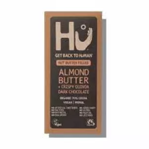 HU Org Almond Quinoa Chocolate Bar - 60g (12 minimum)