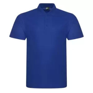 PRO RTX Mens Pro Pique Polo Shirt (XL) (Royal)