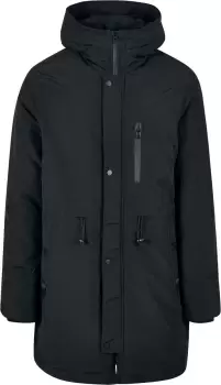 Urban Classics Light Parka, Black, Male, Jackets & Outerwear, TB5597-00007