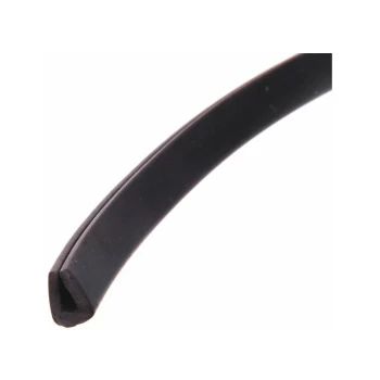 Edge Protection, PVC Beading, Black, 1.2X5MM - Hellermanntyton