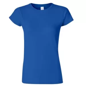 Gildan Ladies Soft Style Short Sleeve T-Shirt (2XL) (Royal)
