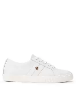Lauren by Ralph Lauren Janson Ii Sneakers, White, Size Us 7 = UK 5, Women