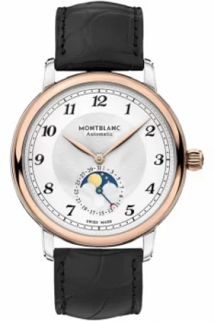 Mens Mont Blanc Star Legacy Moonphase Automatic Watch 117327