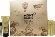 Mont Blanc Emblem Absolu Gift Set 100ml Eau de Toilette + 100ml Shower Gel + 7.5ml Eau de Toilette