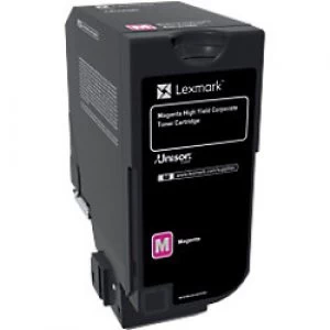 Lexmark 84C2HME Magenta Laser Toner Ink Cartridge