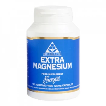 Bio Health Extra Magnesium 125Mg Capsules - 120s (Case of 3)