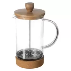 Bamboo & Glass 600ml Cafetiere Natural