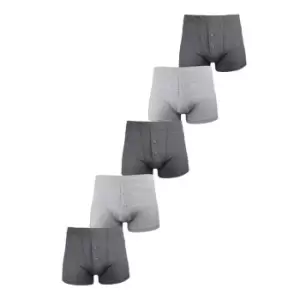 Donnay 5 Pack Boxers Mens - Grey