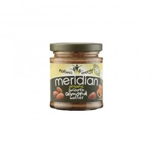 Meridian 20% off Meridian Organic Smooth Almond Butter 100% 170g
