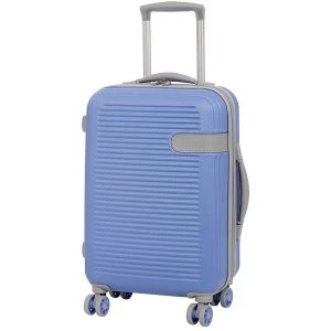 IT Luggage 8-Wheel Hard Shell Cabin Suitcase - Light Blue
