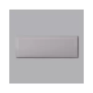 Grey Bevelled Wall Tile 10cm x 30cm - Metro