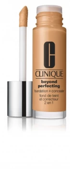 Clinique Beyond Perfecting 2 in 1 Foundation and Concealer Toasted Wheat
