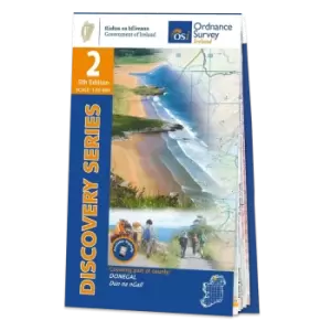 Map of County Donegal: OSI Discovery 02