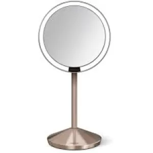 simplehuman Rose Gold Sensor Mirror 5" (12cm)