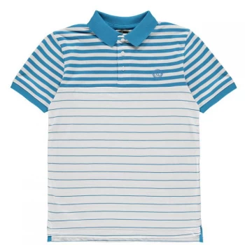 Henri Lloyd Stripe Polo Shirt - Lapis Blue