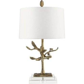 Audubon Park - 1 Light Table Lamp Gold, E27 - Elstead