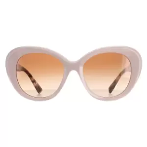 Fashion Antique Pink Havana Brown Gradient VA4113 Sunglasses