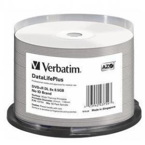 Verbatim DataLifePlus 8.5 GB DVD+R DL 50 pc(s)