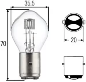 Bulb Use Hb398 8GD002084-251 by Hella - 10 Units 82211