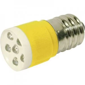 LED bulb E14 Yellow 24 Vdc 24 V AC 1050 mcd CML