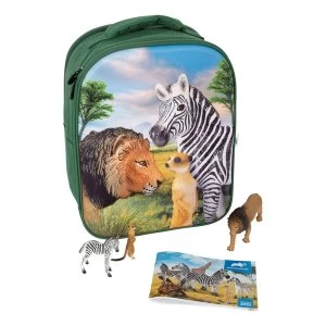 ANIMAL PLANET Mojo Wildlife 3D Backpack Playset